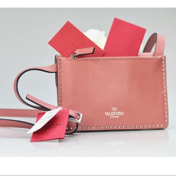 New Valentino Small Studded Shoulder Bag - Picture 3 of 8